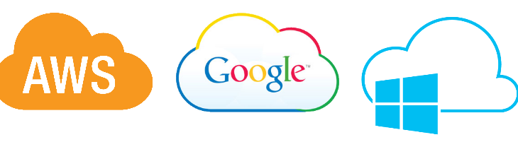 AWS google azure